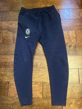 Nike Kids Navy Chelsea Football Joggers